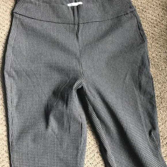 Black/Grey Houndstooth Pants/Leggings from RW - Picture 2 of 3